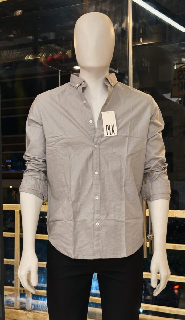 PLK - SHIRT - LIGHT GREY