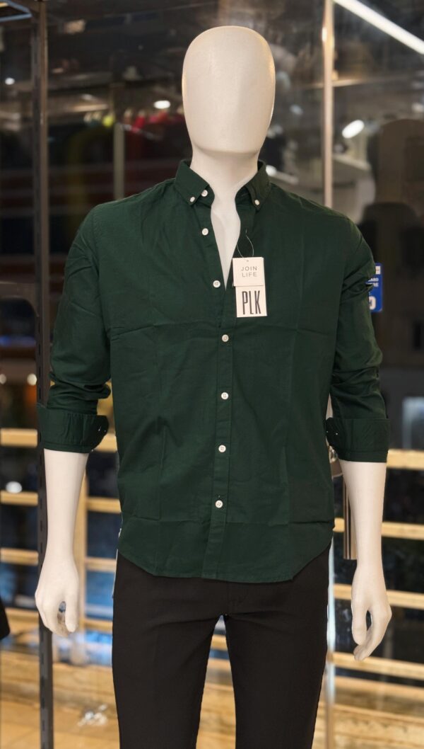 PLK - SHIRT - BOTTLE GREEN
