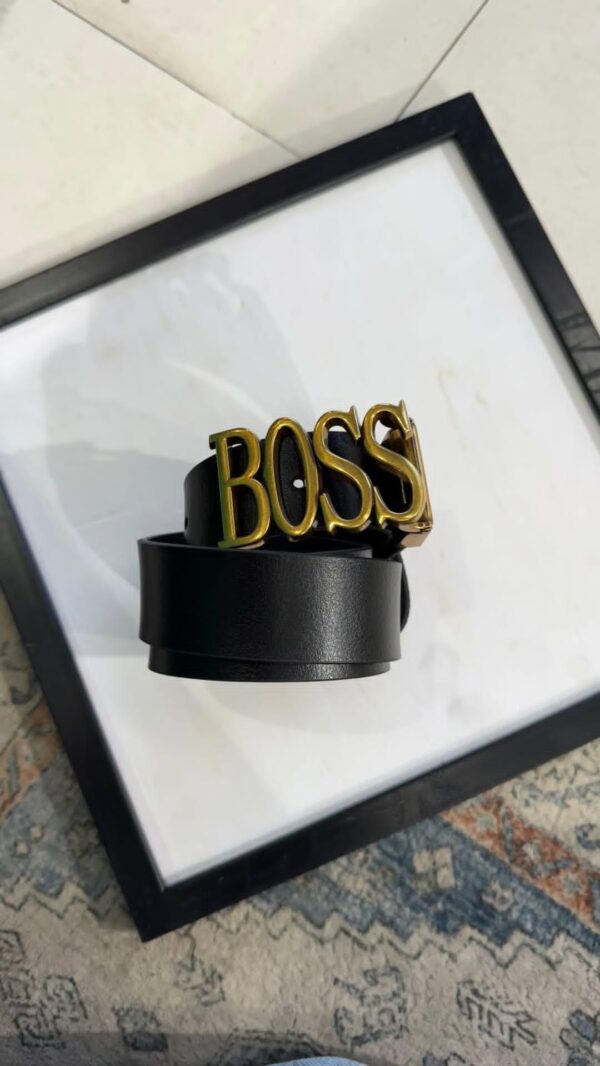 BOSS LEATHER BELT