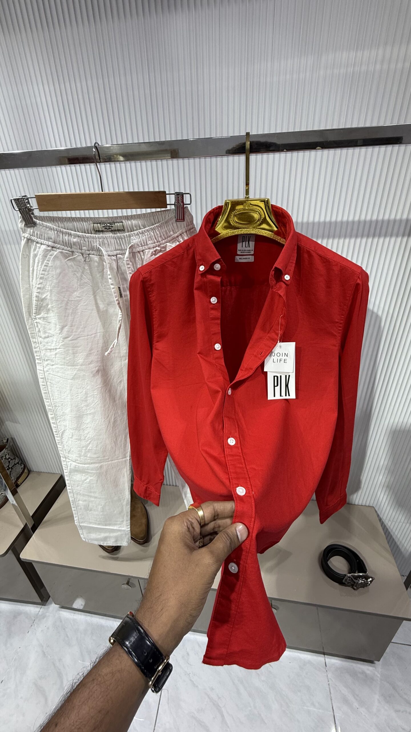 PLK - SHIRT - RED - Image 2