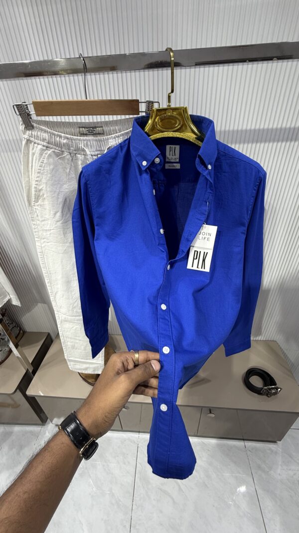 PLK - SHIRT - ROYAL BLUE - Image 2