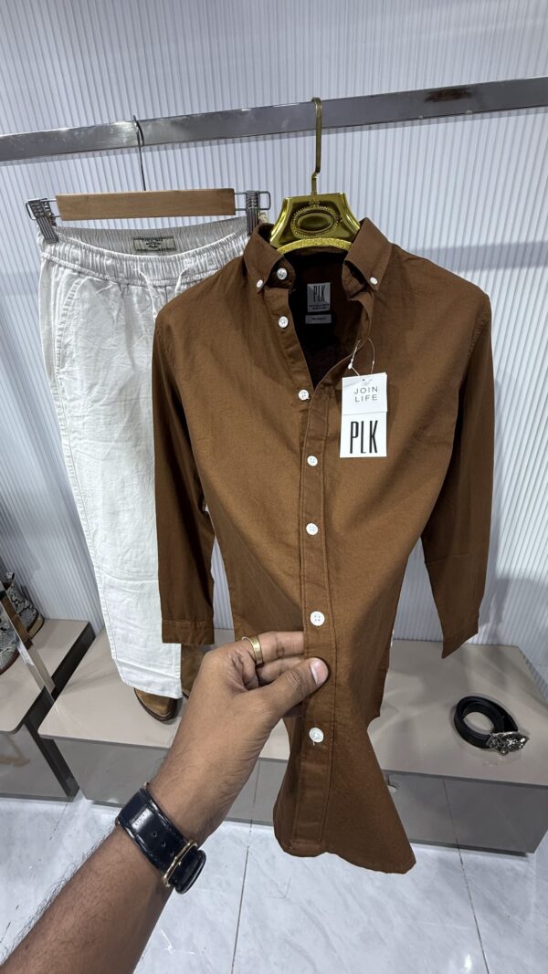 PLK - SHIRT - BROWN