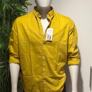 PLK - SHIRT - MUSTERD YELLOW